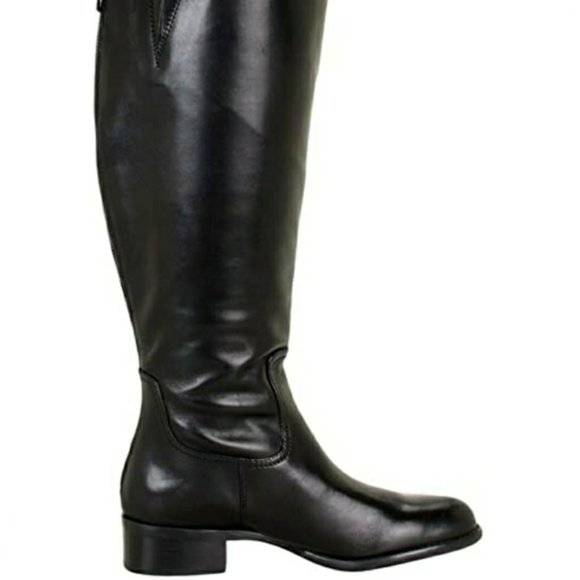 Franco Sarto Womens Black Crane Calf 
